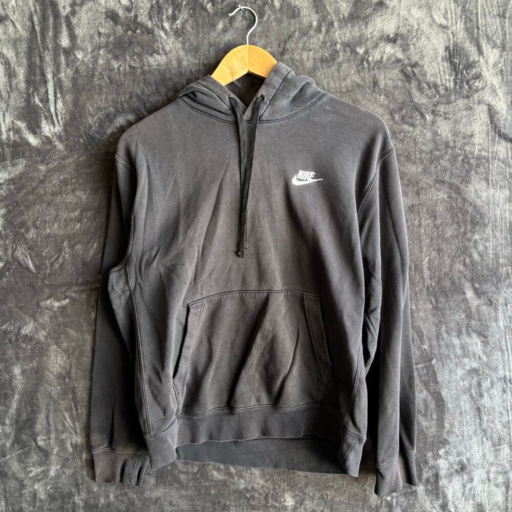 Nike Hoodie Color Black Size: Small